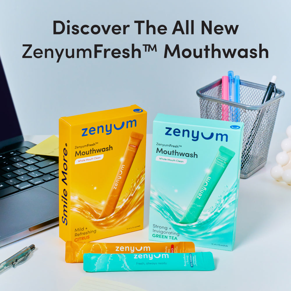 ZenyumFresh™ Mouthwash (15 Sachets)
