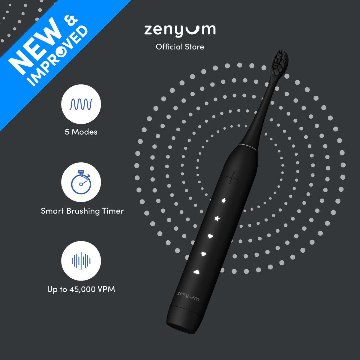 Power Clean Bundle (Waterflosser Pro + ZenyumSonic™ 2.0)
