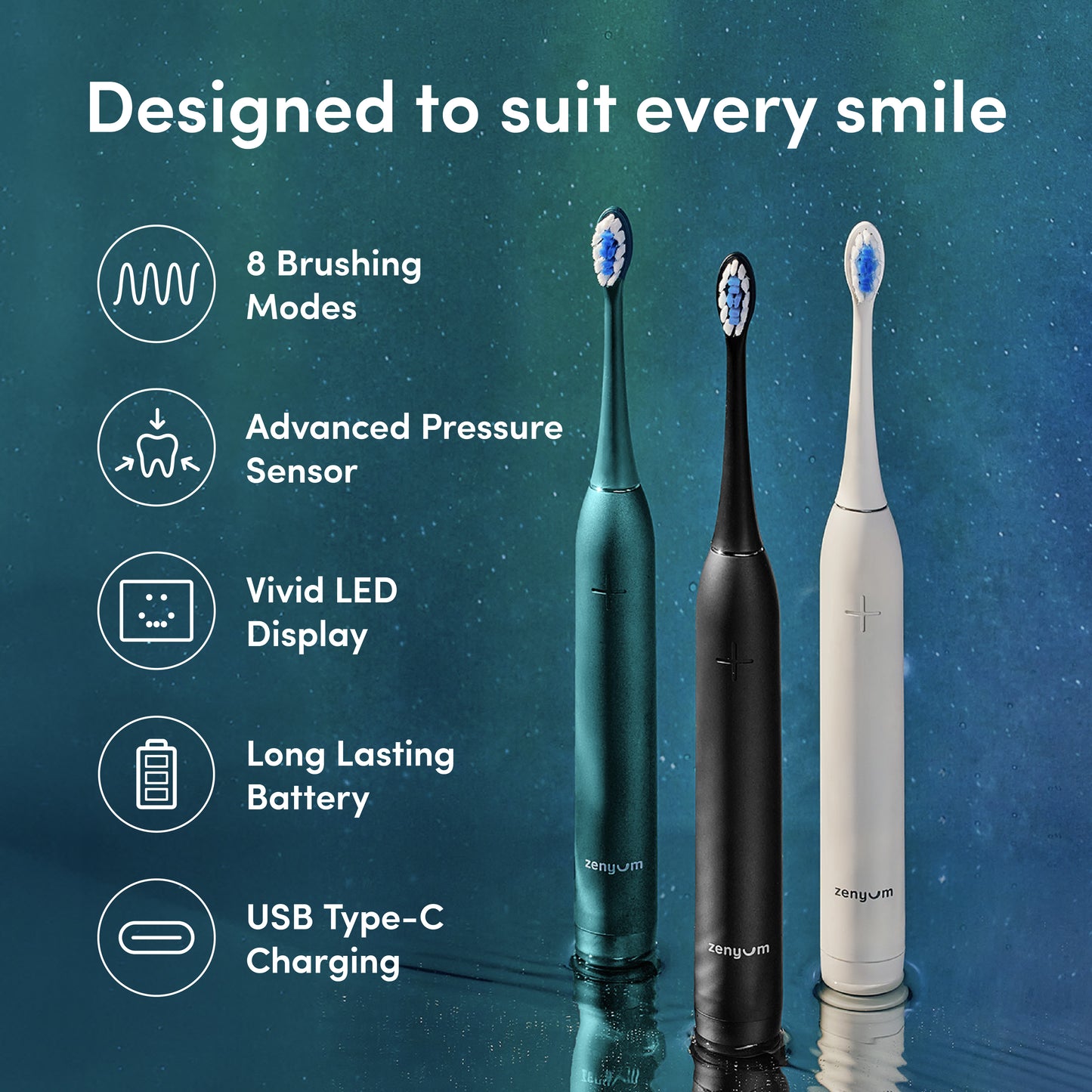 ZenyumSonic™ Pro Electric Toothbrush