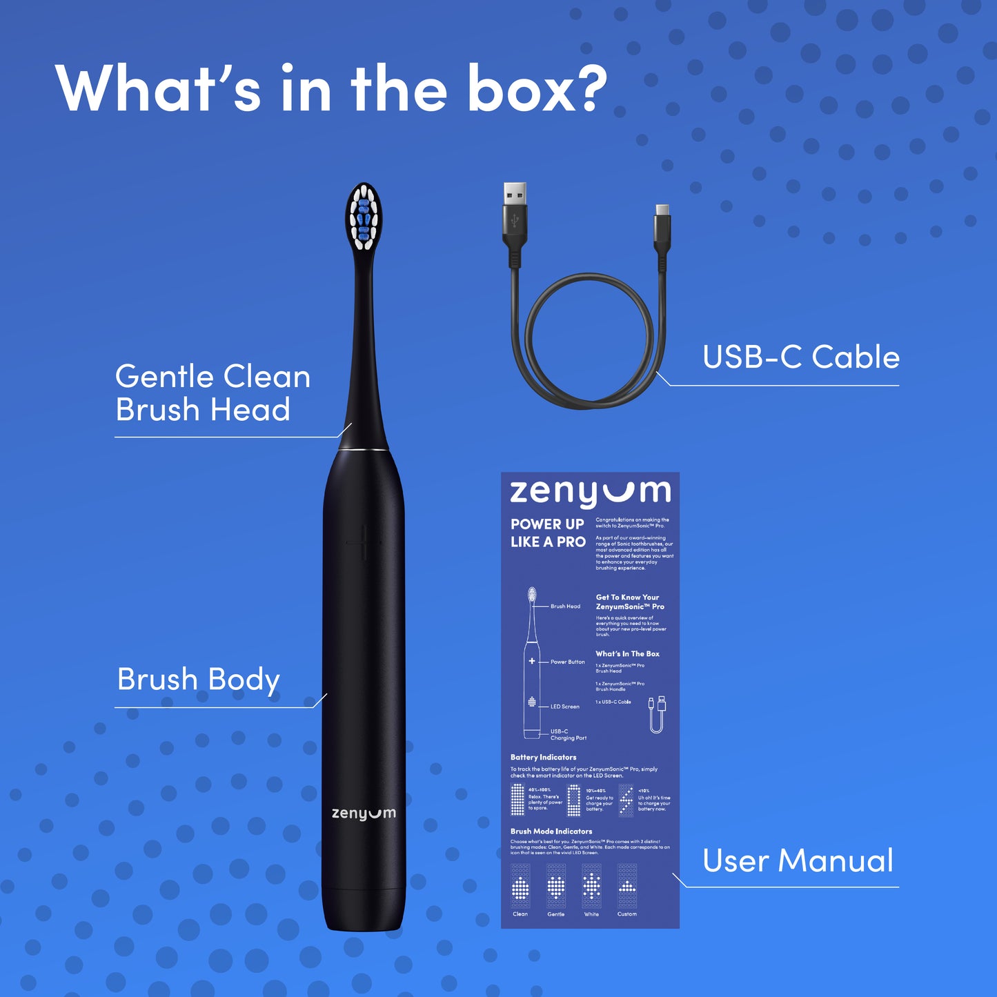 ZenyumSonic™ Pro Electric Toothbrush