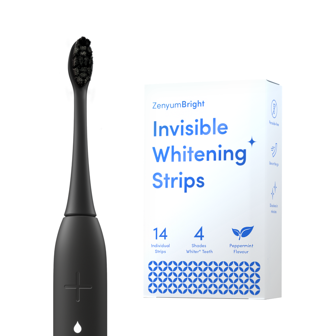 ZenyumSonic™ + 14pc ZenyumBright Invisible Whitening Strip