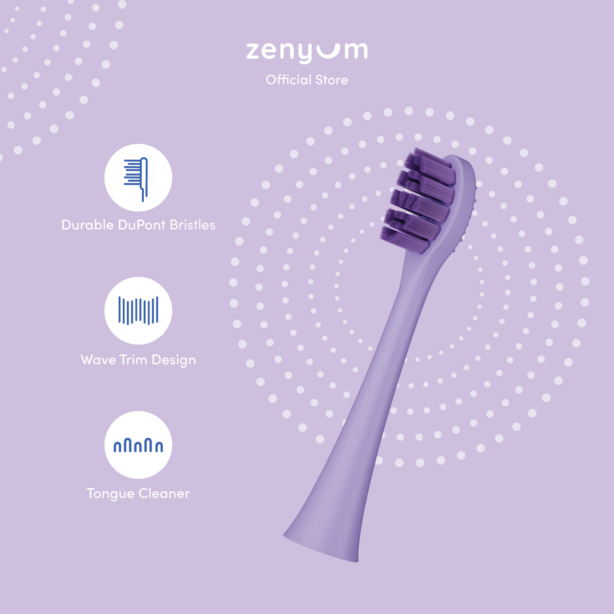 ZenyumSonic™ Brush Head 3-Pack
