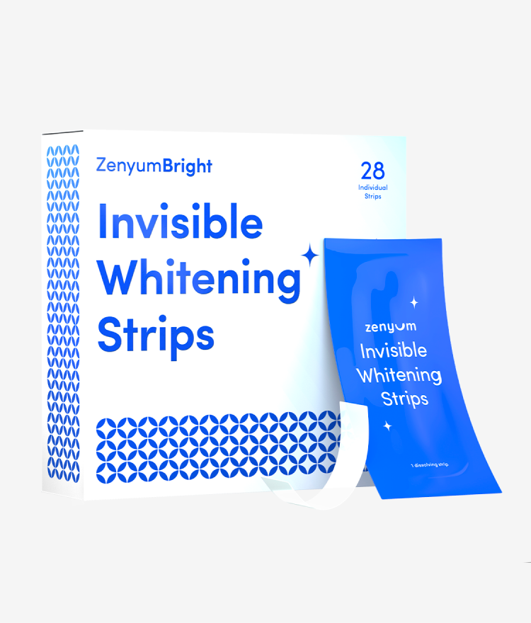 ZenyumBright™ Invisible Whitening Strips - 28 Strips - Zenyum Singapore