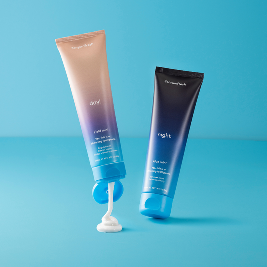 ZenyumFresh™ Toothpaste - Day! + Night. Set