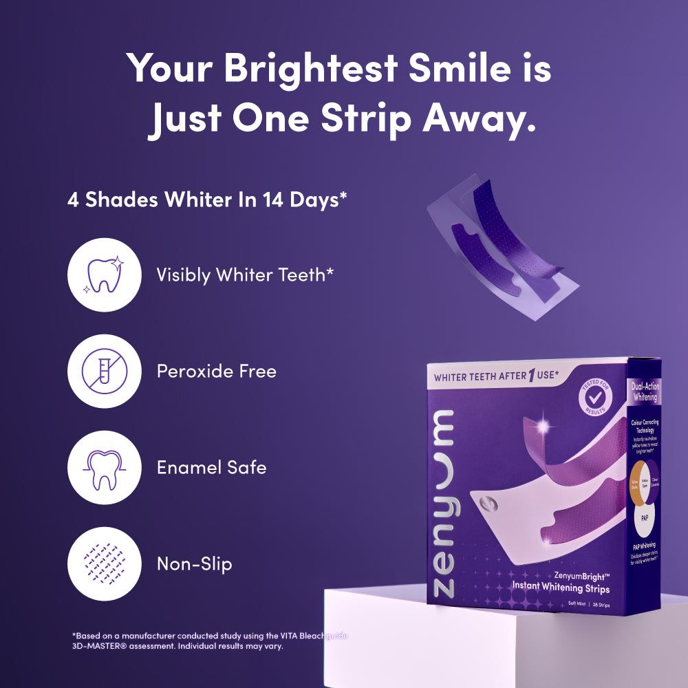 ZenyumBright™ Instant Whitening Strips 28s