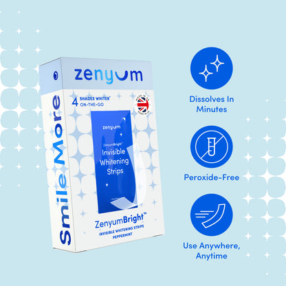 ZenyumBright™ Invisible Whitening Strips - 14 Strips