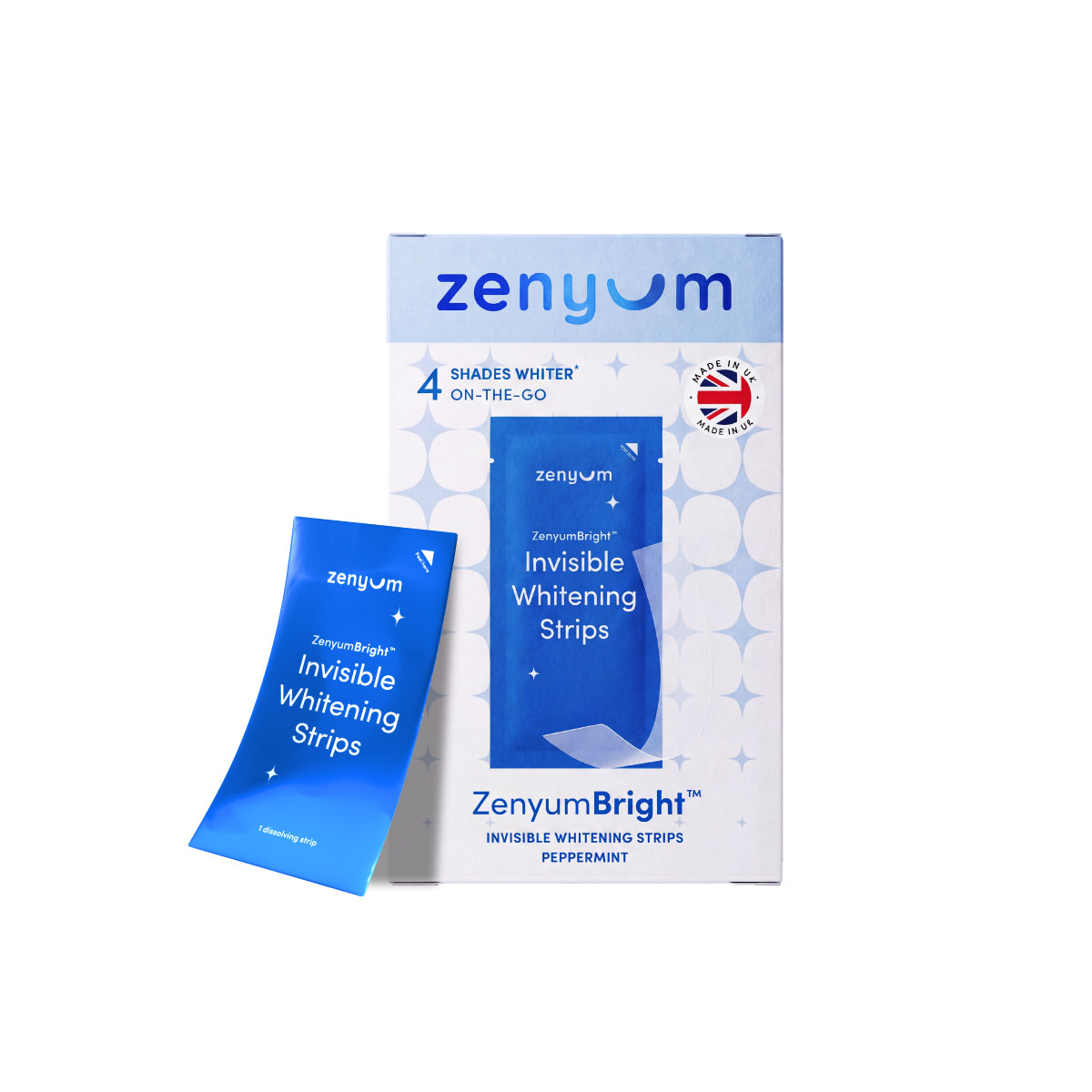 ZenyumBright™ Invisible Whitening Strips - 14 Strips