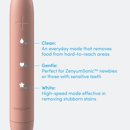 ZenyumSonic™ + Refill Gentle Clean Brush Head 4-Pack