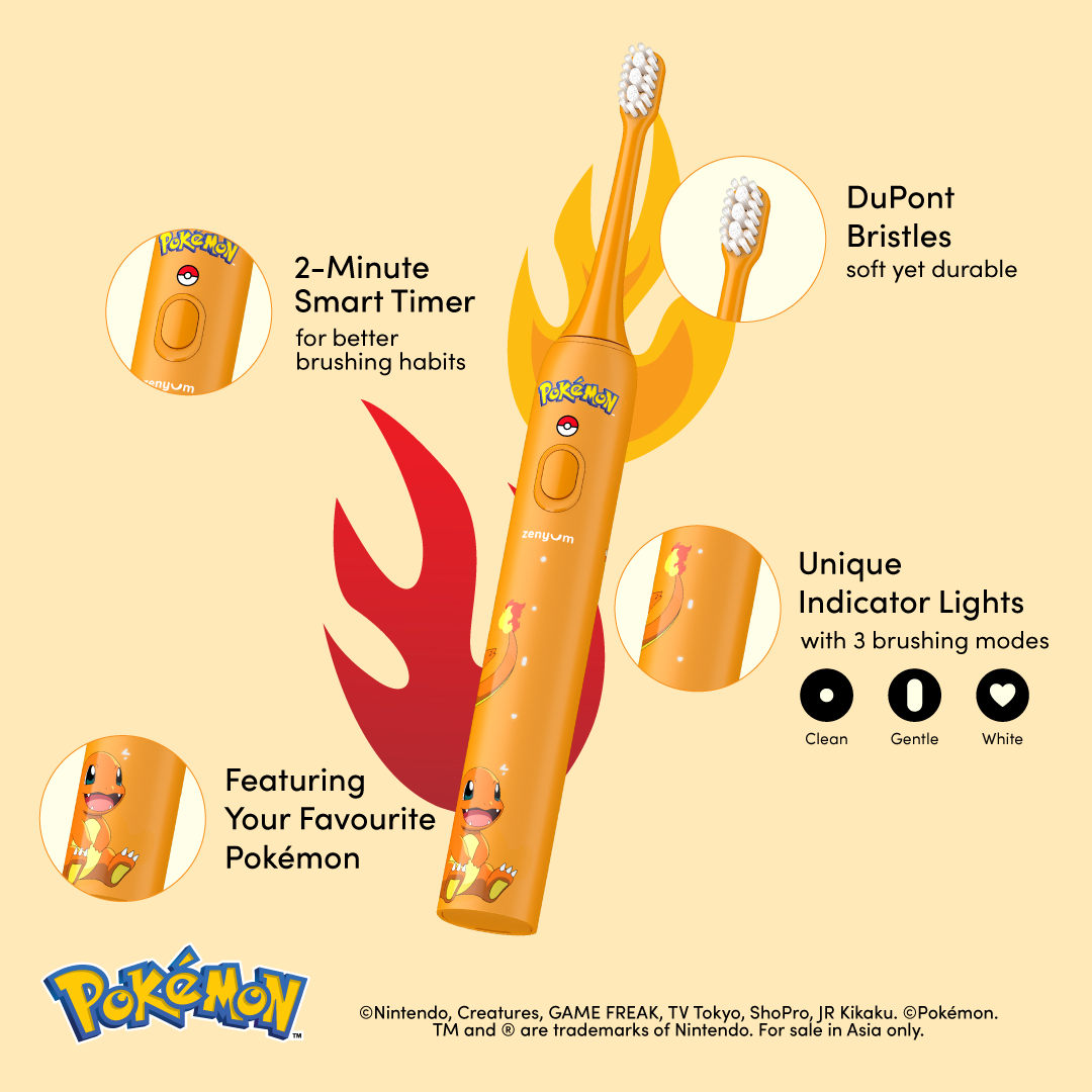 ZenyumSonic™ Go Travel Set - Fire-Type Edition - Zenyum Singapore