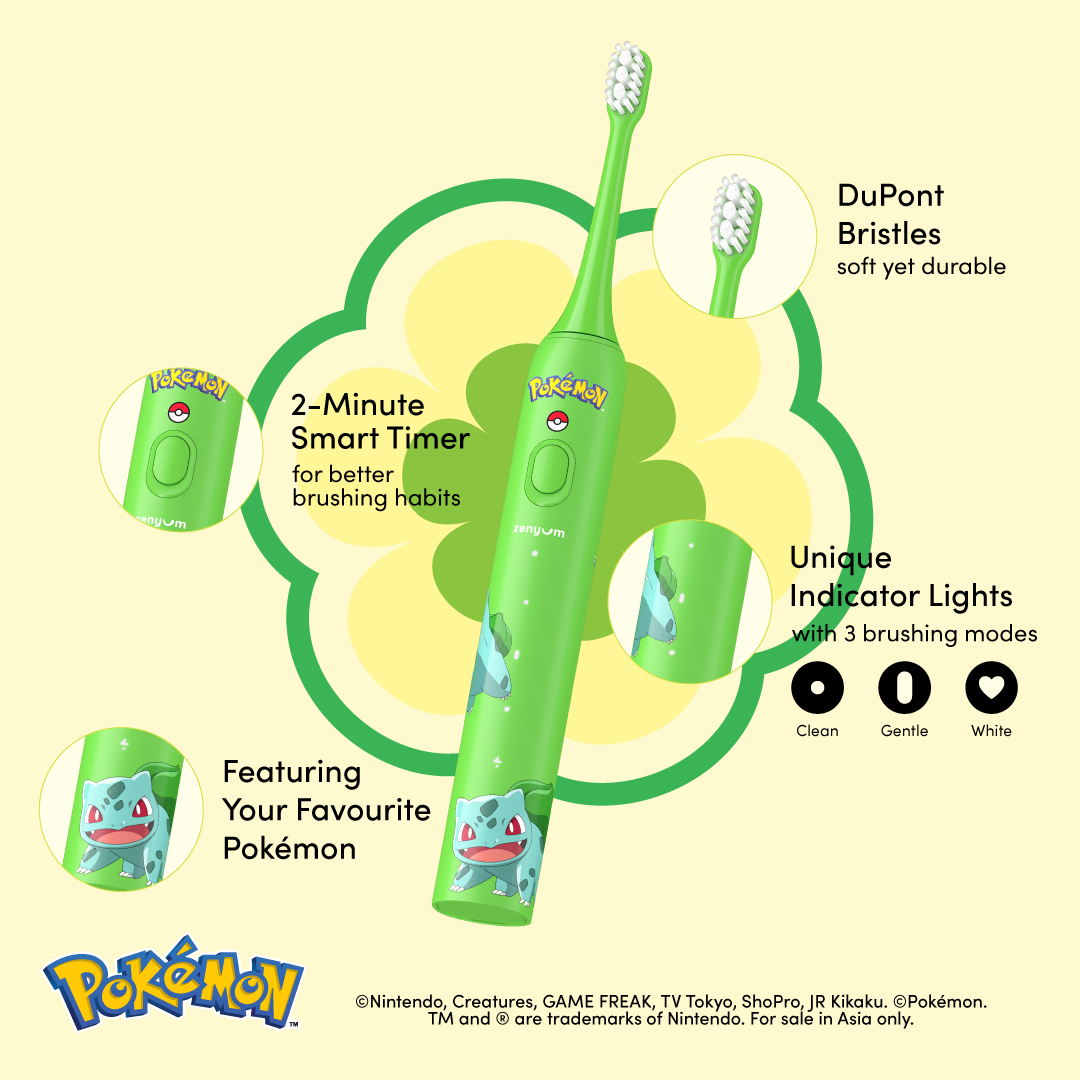 ZenyumSonic™ Go Travel Set - Grass-Type Edition - Zenyum Singapore