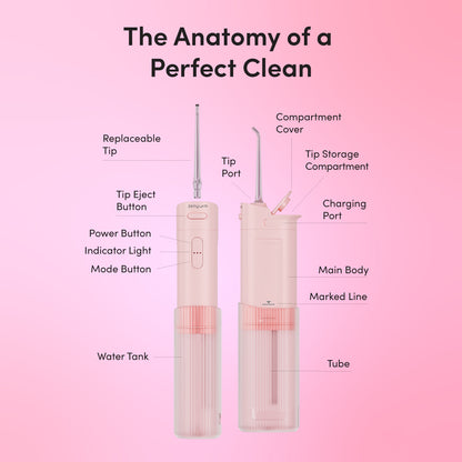 Waterflosser Go +  Jet Tips Refill 2-Pack