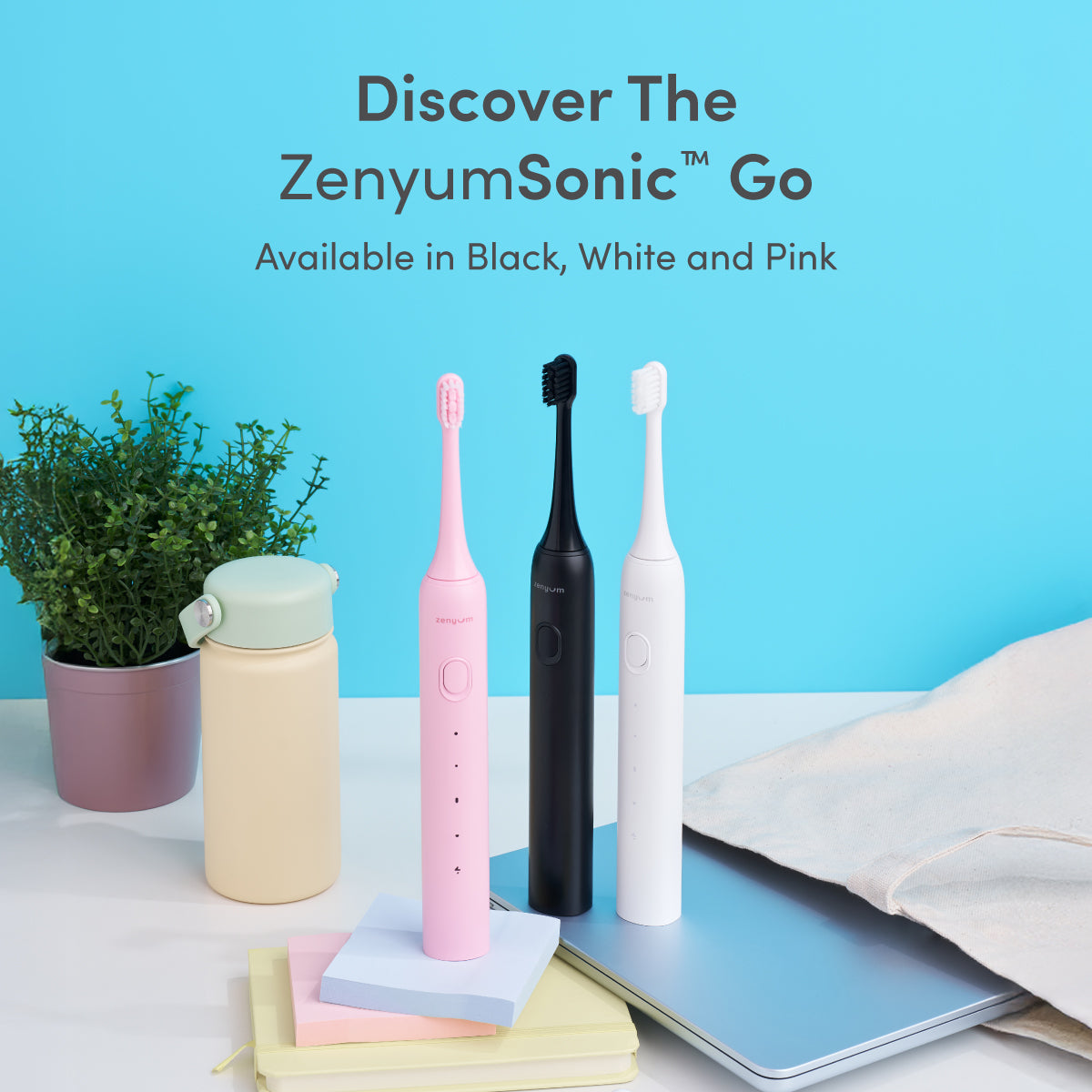 ZenyumSonic™ Go Electric Toothbrush | Zenyum Singapore
