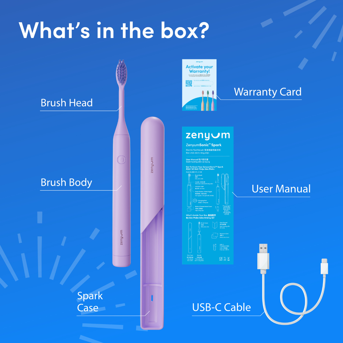 ZenyumSonic™ Spark Electric Toothbrush