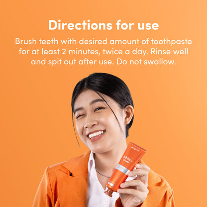 White + Shield Whitening Toothpaste 100g